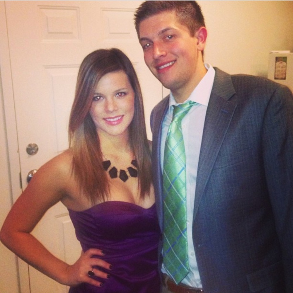 HOTT! Purple cocktail dress
